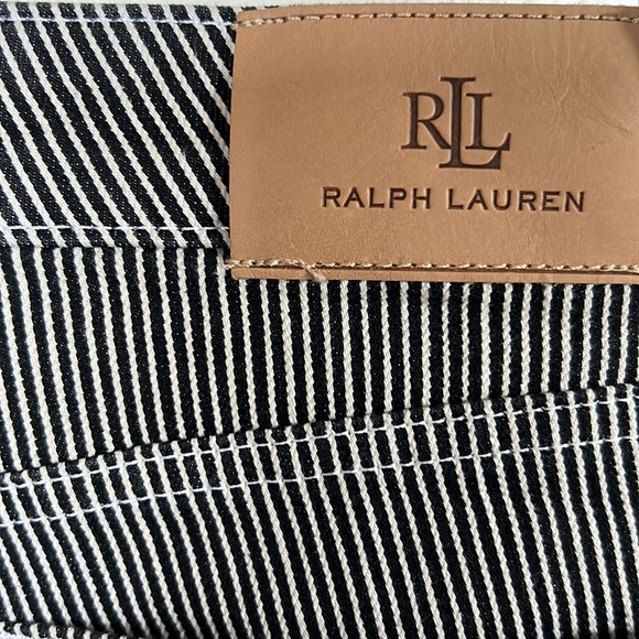 Ralph Lauren b/w striped jeans - Picture 3 of 5